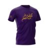 T-Shirt Takallam Arabicara BLACKCURRENT PURPLE/UNGU GELAP